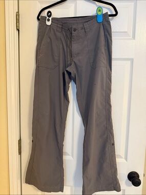 Relaxed Fit Gray Utility Pants